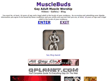 Tablet Screenshot of musclebuds.com